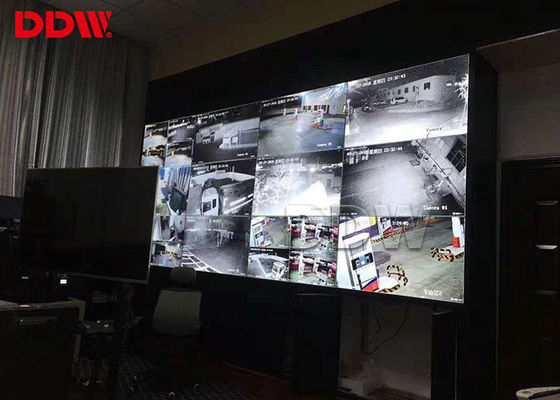 جهاز تحكم بجدار فيديو مستقل وخفيف الوزن 4x4 لغرفة التحكم CCTV